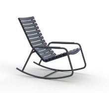 Billede af HOUE ReCLIPS Gyngestol D: 102 cm - Grå / Aluminium