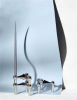 Billede af STOFF Nagel Taper Candles by Ester & Erik 6 pcs H: 29 cm - Dark Grey