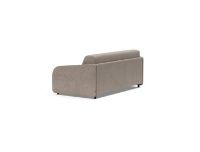Billede af Innovation Living Eivor 140 Sovesofa m. Spring Madras - Sort Eg/Cordufine Beige