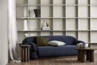 Billede af Nordal HELIN Side Table Dark Brown Ø:32 cm - Mango Wood