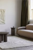 Billede af Nordal HELIN Side Table Dark Brown Ø:32 cm - Mango Wood