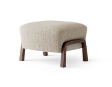 Billede af &Tradition Wulff Pouf ATD3 SH: 39 cm - Karakorum 003/Walnut