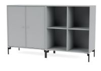 Billede af Montana Selection Pair Skænk med ben 139,2x69,6x38 cm - 02 Fjord / Black