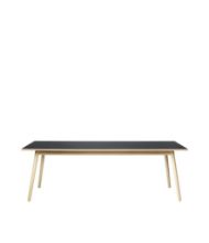 Billede af FDB Møbler Spisebord Poul M. Volther C35C 95x220 cm - Eg/Pewter Mørkegrå