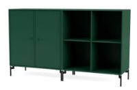 Billede af Montana Selection Pair Skænk med ben 139,2x69,6x38 cm - 136 Pine / Black