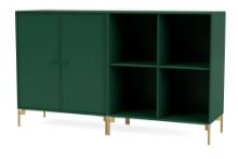 Billede af Montana Selection Pair Skænk med ben 139,2x69,6x38 cm - 136 Pine / Brass