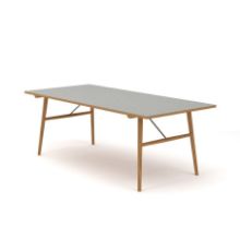 Billede af HOUE Hekla Spisebord 208 x 95 cm - Grå / Eg