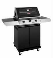 Billede af Beefeater 1200 E 3 brænder BBQ & S/B Trolley B: 137,7 cm - Sort 