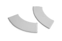 Billede af HAY Palissade Park Bench Cushion Set Of 2 L: 100 cm - Sky Grey