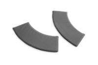 Billede af HAY Palissade Park Bench Cushion Set Of 2 L: 100 cm - Anthracite