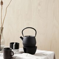 Billede af Nicolas Vahé Tekande Cast H: 17,4 cm - Sort