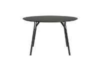 Billede af Woud Tree Dining Table Ø: 120 cm - Sort