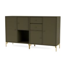Billede af Montana Selection Couple Skænk med ben 139,2x69,6x38 cm - 139 Oregano / Brass