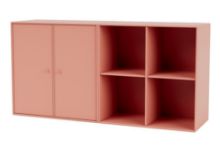 Billede af Montana Selection Pair Skænk med ophængsbeslag 139,2x69,6x38 cm - 151 Rhubarb