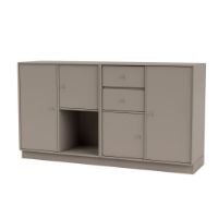 Billede af Montana Selection Couple Skænk med sokkel 7 cm 139,2x69,6x38 cm - 141 Truffle