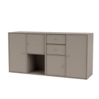 Billede af Montana Selection Couple Skænk med ophængsbeslag 139,2x69,6x38 cm - 141 Truffle