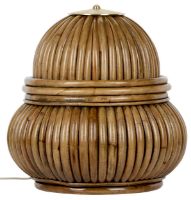 Billede af GUBI Bohemian 72 Floor Lamp H: 45 cm - Rattan
