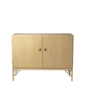 Billede af FDB Møbler A232 Skænk Børge Mogensen 93,8x122x44,5 cm - Lakeret Eg/Natur