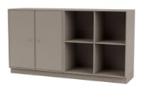 Billede af Montana Selection Pair Skænk med sokkel 7 cm 139,2x69,6x38 cm - 141 Truffle