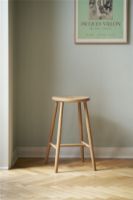Billede af FDB Møbler J27C Counter Barstol Børge Mogensen SH: 65 cm - Eg/Natur 