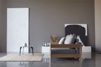 Billede af Innovation Living Malloy Wood Sofa Bed B: 230 cm - Lakeret Eg/533 Bouclé Ash Grey