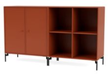 Billede af Montana Selection Pair Skænk med ben 139,2x69,6x38 cm - 162 Hokkaido / Black