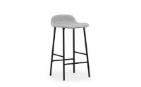 Billede af Normann Copenhagen Form Barstol SH: 65cm - Partner Grey/Stål
