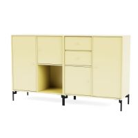 Billede af Montana Selection Couple Skænk med ben 139,2x69,6x38 cm - 159 Camomile / Black