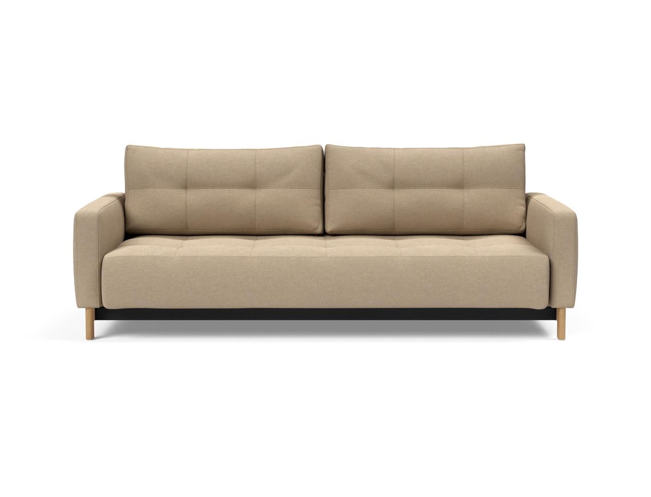 Billede af Innovation Living Pyxis D.E.L Sofa Bed B: 232 cm - Lakeret Eg/587 Phobos Mocha