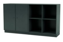Billede af Montana Selection Pair Skænk med sokkel 7 cm 139,2x69,6x38 cm - 163 Black Jade