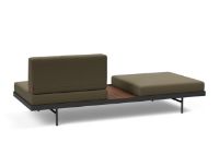 Billede af Innovation Living Puri Daybed B: 195 cm - Walnut/575 Vivus Dusty Olive