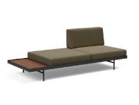 Billede af Innovation Living Puri Daybed B: 195 cm - Walnut/575 Vivus Dusty Olive