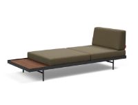 Billede af Innovation Living Puri Daybed B: 195 cm - Walnut/575 Vivus Dusty Olive