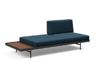 Billede af Innovation Living Puri Daybed B: 195 cm - Walnut/580 Argus Navy Blue