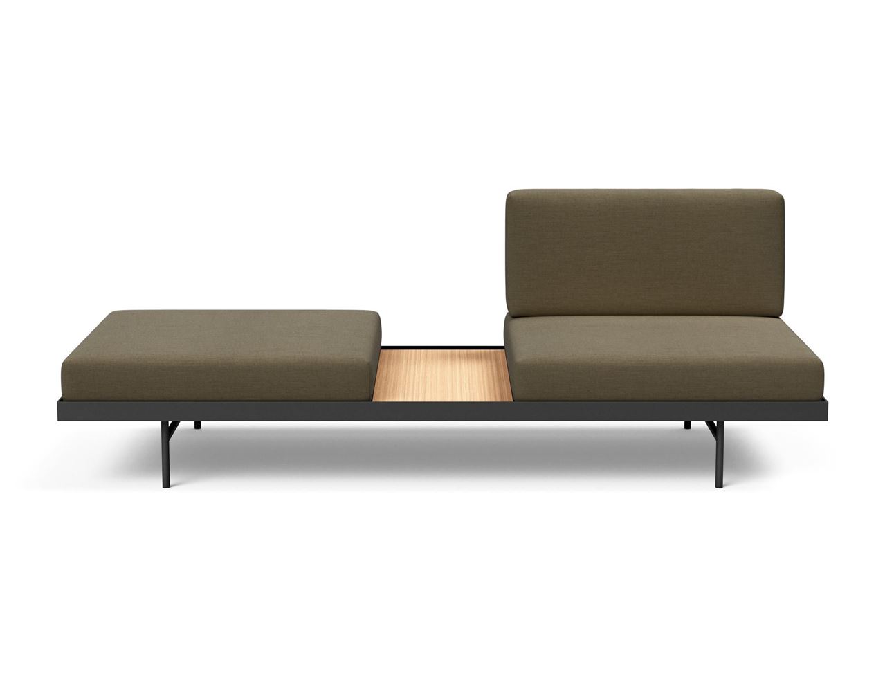 Billede af Innovation Living Puri Daybed B: 195 cm - Oak/575 Vivus Dusty Olive