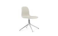 Billede af Normann Copenhagen Form Drejestol SH: 44cm - Upminster Sand/Aluminium