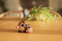 Billede af FableWood Hønen Henny Pick-Me-Up L H: 10 cm - Træ  OUTLET