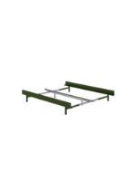 Billede af Moebe Adjustable Bed Frame 179x90/180 cm - Pine Green