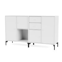 Billede af Montana Selection Couple Skænk med ben 139,2x69,6x38 cm - 38 Snow / Black