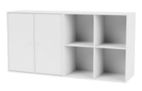 Billede af Montana Selection Pair Skænk med ophængsbeslag 139,2x69,6x38 cm - 38 Snow