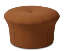 Billede af Warm Nordic Grace Pouf Ø: 77 cm - Terracotta