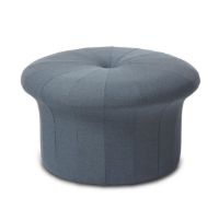 Billede af Warm Nordic Grace Pouf Ø: 77 cm - Light Steel Blue