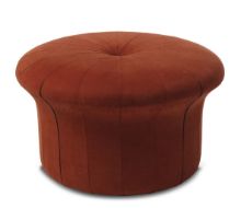 Billede af Warm Nordic Grace Pouf Ø: 77 cm - Maple Red