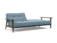 Billede af Innovation Living Splitback Frej Sofa Bed B: 232 cm - Smoked Oak/525 Mixed Dance Light Blue 