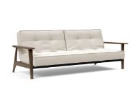 Billede af Innovation Living Splitback Frej Sofa Bed B: 232 cm - Smoked Oak/531 Bouclé Off White 