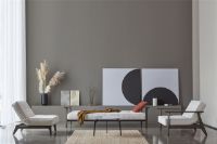 Billede af Innovation Living Splitback Frej Sofa Bed B: 232 cm - Smoked Oak/531 Bouclé Off White 