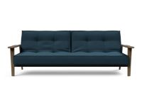 Billede af Innovation Living Splitback Frej Sofa Bed B: 232 cm - Smoked Oak/580 Argus Navy Blue