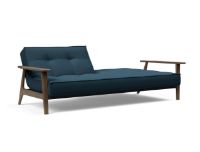 Billede af Innovation Living Splitback Frej Sofa Bed B: 232 cm - Smoked Oak/580 Argus Navy Blue