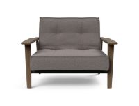 Billede af Innovation Living Splitback Frej Chair B: 112 cm - Smoked Oak/521 Mixed Dance Grey