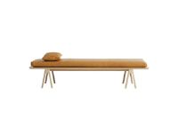 Billede af WOUD Level Daybed Pillow 67x23,5 cm - Læder/Cognac